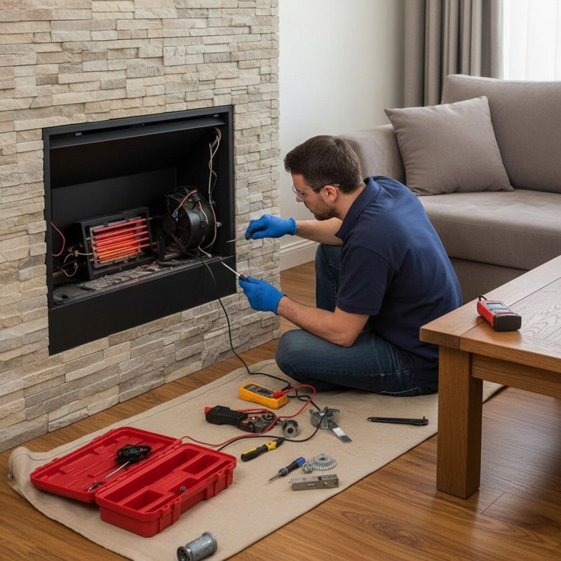 Local Brick Fireplace Installation pros at work