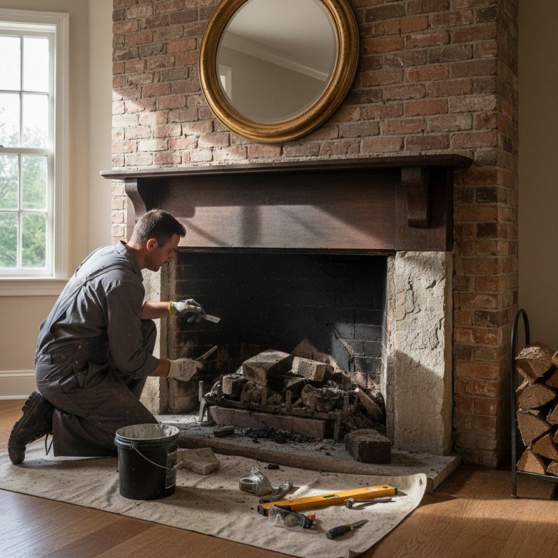 Contact About Brick Fireplace Installation