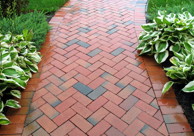 Brick Hardscape Installation in Worcester, MA